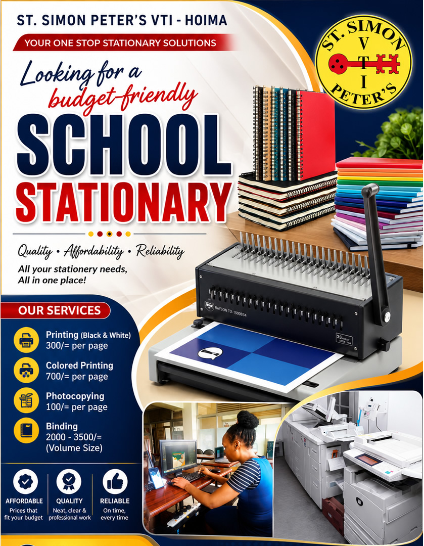 One Stop Stationary solutions. SSPVTI Hoima